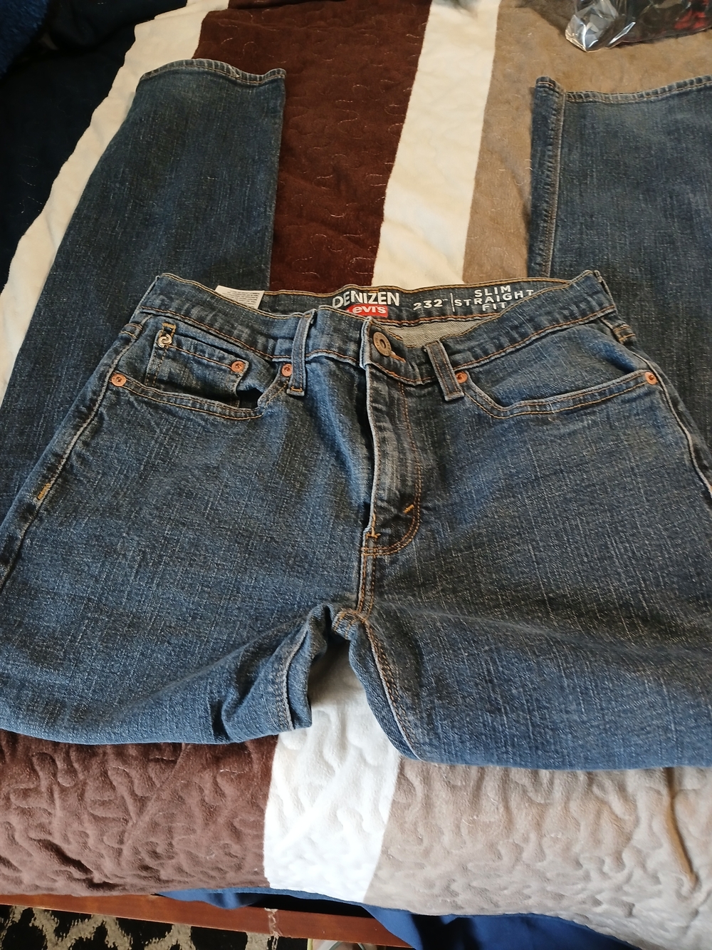Levi's Slim Straight Men’s Jeans - Blue Denim